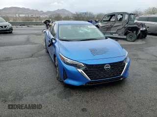 2024 Nissan Sentra SV with VIN 3N1AB8CV9RY220182, listed as a Copart auction lot 48985185 with 37,616 mi miles and Salvage Title. Bid and sale history available at DreamBid. Image 11.