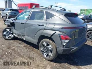 2024 Hyundai Kona SEL with VIN KM8HBCAB3RU074948, listed as a IAAI auction lot 41822290 with 8,788 mi miles. Bid and sale history available at carsss.com. Image 3.