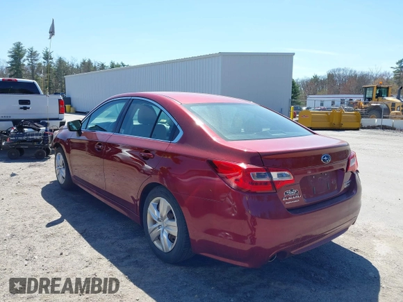 2015 Subaru Legacy 2.5i with VIN 4S3BNAA60F3007511, listed as a IAAI auction lot 42117145 with 52,558 mi miles and . Bid and sale history available at DreamBid. Image 3.