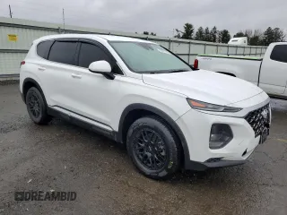2019 Hyundai Santa Fe SE with VIN 5NMS2CADXKH003674, listed as a Copart auction lot 51977755 with 97,735 mi miles and Salvage Title. Bid and sale history available at carsss.com. Image 4.