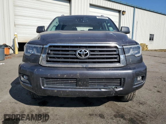2019 Toyota Sequoia SR5 with VIN 5TDBY5G14KS165403, listed as a Copart auction lot 76483444 with 63,932 mi miles and Salvage Title. Bid and sale history available at carsss.com. Image 5.