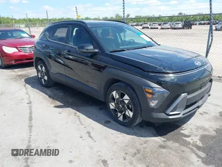 2024 Hyundai Kona SEL with VIN KM8HC3AB6RU074343, listed as a IAAI auction lot 42026672 with 15,717 mi miles and . Bid and sale history available at DreamBid. Image 1.