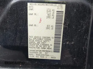 2013 Nissan Sentra SV with VIN 1N4AB7AP5DN909661, listed as a IAAI auction lot 41944990 with 90,767 mi miles and . Bid and sale history available at DreamBid. Image 9.