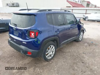 2021 Jeep Renegade Latitude with VIN ZACNJCBB8MPM36868, listed as a IAAI auction lot 42123253 with 52,760 mi miles and . Bid and sale history available at DreamBid. Image 4.
