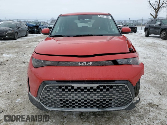 2024 Kia Soul EX with VIN KNDJ33AU6R7220116, listed as a Copart auction lot 87537805 with 16,887 mi miles and Salvage Title. Bid and sale history available at carsss.com. Image 5.