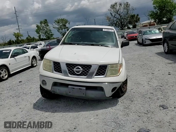 2005 Nissan Frontier LE with VIN 1N6AD07U65C417532, listed as a Copart auction lot 61588315 with 197,514 mi miles and Salvage title. Bid and sale history available at DreamBid. Image 13.