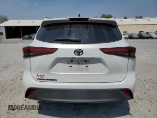 2022 Toyota Highlander L with VIN 5TDCZRAH8NS559649, listed as a Copart auction lot 48995005 with 51,958 mi miles and Salvage title. Bid and sale history available at DreamBid. Image 6.