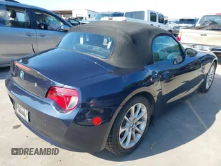 2006 BMW Z4 3.0i with VIN 4USBU33526LW58409, listed as a IAAI auction lot 42241927 with 126,347 mi miles and . Bid and sale history available at DreamBid. Image 4.