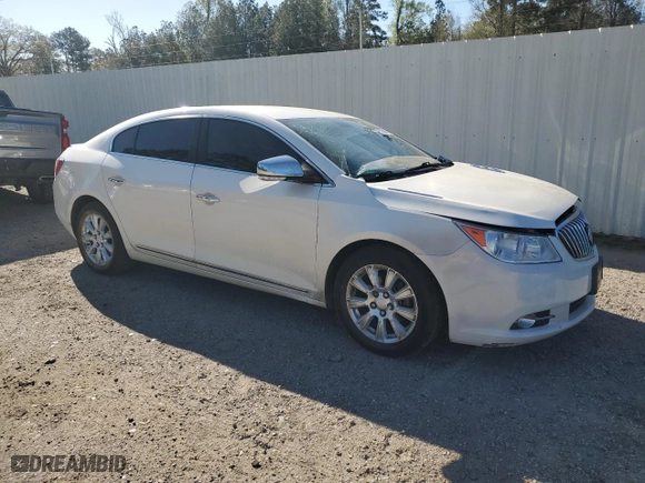 2012 Buick LaCrosse Leather with VIN 1G4GC5ER9CF318982, listed as a Copart auction lot 49837835 with 186,041 mi miles and Salvage Title. Bid and sale history available at carsss.com. Image 4.