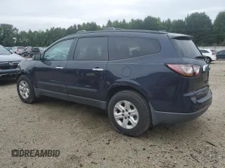 2017 Chevrolet Traverse LS with VIN 1GNKRFED0HJ274650, listed as a Copart auction lot 62949885 with 138,043 mi miles and Salvage title. Bid and sale history available at DreamBid. Image 2.