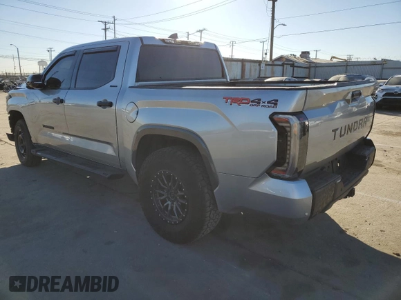 2022 Toyota Tundra Limited with VIN 5TFJA5AB7NX006956, listed as a Copart auction lot 89407285 with 22,140 mi miles and Salvage title. Bid and sale history available at DreamBid. Image 2.