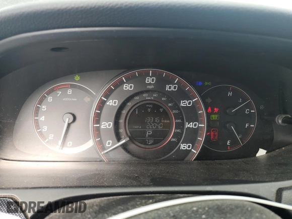 2014 Honda Accord Sport with VIN 1HGCR2F55EA271091, listed as a Copart auction lot 44629425 with 133,161 mi miles and Salvage Title. Bid and sale history available at DreamBid. Image 9.