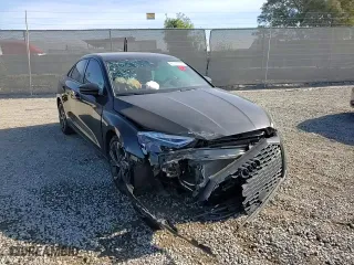 2023 Audi A3 Premium Plus with VIN WAUHUDGY9PA022476, listed as a Copart auction lot 85171164 with 23,630 mi miles and Salvage Title. Bid and sale history available at carsss.com. Image 11.