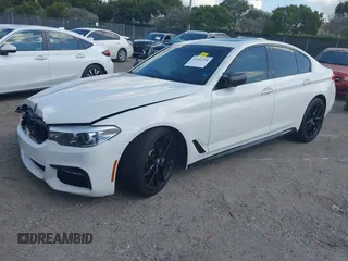 2018 BMW 5 Series 540i with VIN WBAJE5C50JWA95412, listed as a IAAI auction lot 41502258 with 74,150 mi miles and . Bid and sale history available at carsss.com. Image 17.