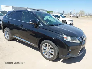 2013 Lexus RX 350 with VIN 2T2ZK1BA5DC093229, listed as a IAAI auction lot 42596947 with 108,527 mi miles and . Bid and sale history available at DreamBid. Image 1.
