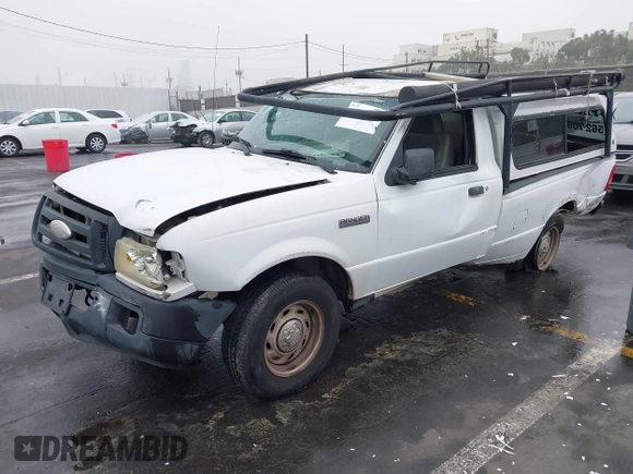 2006 Ford Ranger XL with VIN 1FTYR10U26PA20221, listed as a IAAI auction lot 41031629 with 1 mi miles. Bid and sale history available at carsss.com. Image 2.