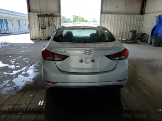 2015 Hyundai Elantra SE with VIN 5NPDH4AE7FH595940, listed as a Copart auction lot 63385525 with 187,591 mi miles and Salvage title. Bid and sale history available at DreamBid. Image 6.
