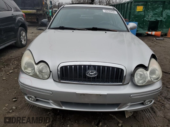 2005 Hyundai Sonata GL with VIN KMHWF25S85A191954, listed as a Copart auction lot 44233495 with 155,322 mi miles and Salvage Title. Bid and sale history available at carsss.com. Image 5.