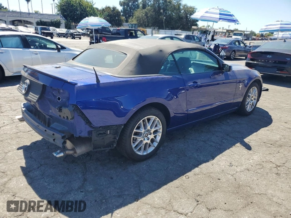 2013 Ford Mustang V6 with VIN 1ZVBP8EM2D5249971, listed as a Copart auction lot 70028174 with 78,348 mi miles and Salvage title. Bid and sale history available at DreamBid. Image 3.