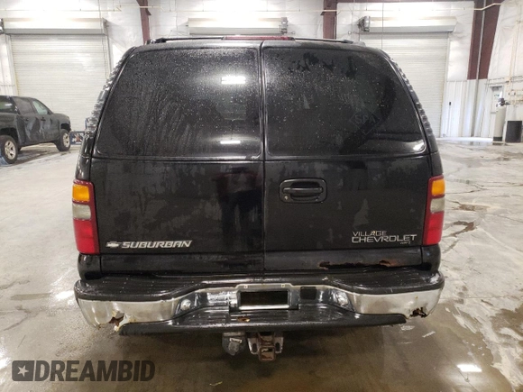 2001 Chevrolet Suburban LS with VIN 1GNFK16T31J163773, listed as a Copart auction lot 78275894 with 242,160 mi miles and Salvage Title. Bid and sale history available at carsss.com. Image 6.