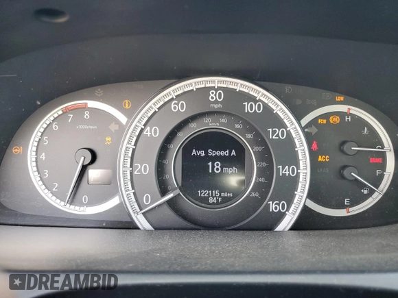 2014 Honda Accord Touring z VIN 1HGCR3F96EA000078, wystawiony jako Copart lot #57472545 z przebiegiem 122 115 mil mil oraz Szkoda całkowita • Salvage title. Historia ofert i sprzedaży dostępna na DreamBid. Obrazek 9.