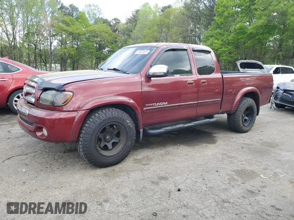 2003 Toyota Tundra SR5 with VIN 5TBRT34103S369048, listed as a Copart auction lot 51302505 with 188,339 mi miles and Salvage Title. Bid and sale history available at DreamBid. Image 1.