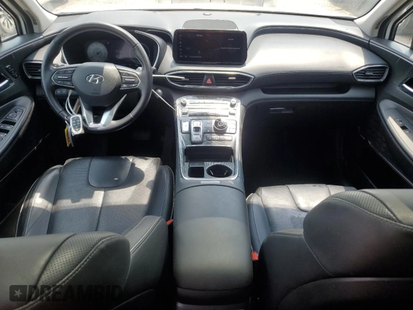 2023 Hyundai Santa Fe Limited with VIN 5NMS4DAL2PH517081, listed as a Copart auction lot 54197505 with 53,584 mi miles and Salvage Title. Bid and sale history available at DreamBid. Image 8.