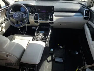 2023 Kia Sorento SX Prestige with VIN KNDRMDLH7P5186833, listed as a Copart auction lot 52779195 with 17,616 mi miles and Salvage title. Bid and sale history available at DreamBid. Image 8.