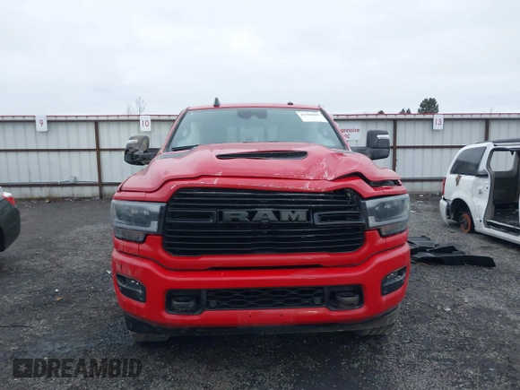 2024 Ram 2500 Laramie with VIN 3C6UR5FJ0RG146306, listed as a IAAI auction lot 41300003 with 28,737 mi miles. Bid and sale history available at carsss.com. Image 12.