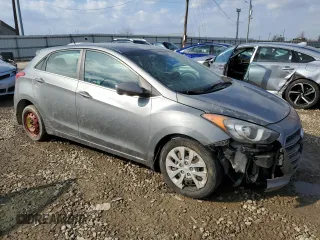 2016 Hyundai Elantra GT with VIN KMHD35LHXGU326832, listed as a Copart auction lot 46685035 with 87,564 mi miles and Salvage Title. Bid and sale history available at carsss.com. Image 4.