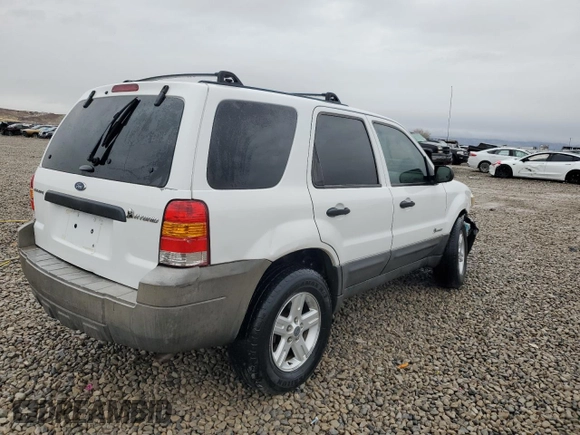 2006 Ford Escape Hybrid with VIN 1FMCU96H96KC73563, listed as a Copart auction lot 81958664 with 186,023 mi miles and Salvage Title. Bid and sale history available at carsss.com. Image 3.