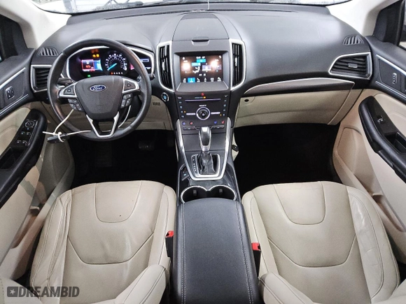 2016 Ford Edge Titanium with VIN 2FMPK3K83GBB11014, listed as a Copart auction lot 45591985 with 140,171 mi miles and Clean Title. Bid and sale history available at carsss.com. Image 8.