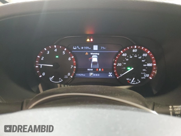 2024 Nissan Frontier SV with VIN 1N6ED1EK4RN620101, listed as a Copart auction lot 61064595 with 11,929 mi miles and Salvage title. Bid and sale history available at DreamBid. Image 9.