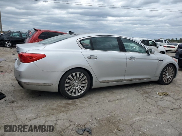 2015 Kia K900 Premium with VIN KNALU4D48F6024040, listed as a Copart auction lot 71363224 with 114,031 mi miles and Salvage Title. Bid and sale history available at carsss.com. Image 3.