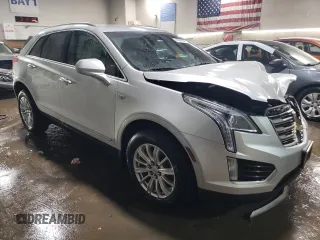 2018 Cadillac XT5 AWD with VIN 1GYKNBRS6JZ193224, listed as a Copart auction lot 44047695 with 105,654 mi miles and Salvage title. Bid and sale history available at DreamBid. Image 4.