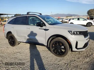 2023 Kia Sorento SX Prestige with VIN 5XYRKDLF0PG170534, listed as a Copart auction lot 87330904 with 11,109 mi miles and Salvage Title. Bid and sale history available at carsss.com. Image 4.