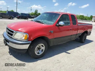1998 Ford F-150 z VIN 1FTZX1765WKA88964, wystawiony jako Copart lot #57334945 z przebiegiem 172 672 mil mil oraz Szkoda całkowita • Salvage title. Historia ofert i sprzedaży dostępna na DreamBid. Obrazek 1.