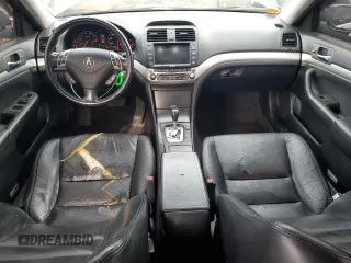 2008 Acura TSX Nav with VIN JH4CL96998C001476, listed as a Copart auction lot 46227835 with 194,014 mi miles and Salvage Title. Bid and sale history available at carsss.com. Image 8.
