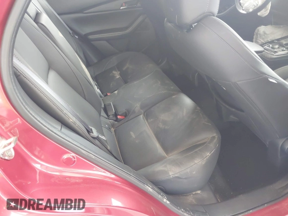 2023 Mazda CX-30 S Carbon Edition with VIN 3MVDMBCM3PM537841, listed as a IAAI auction lot 42080487 with 22,718 mi miles and . Bid and sale history available at DreamBid. Image 8.