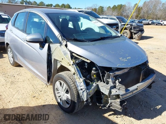 2018 Honda Fit LX with VIN 3HGGK5H43JM735424, listed as a IAAI auction lot 41381399 with 105,044 mi miles. Bid and sale history available at carsss.com. Image 1.