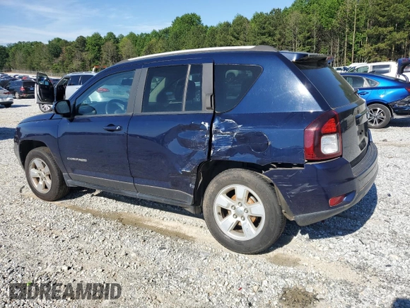 2017 Jeep Compass High Altitude with VIN 1C4NJCEB3HD198043, listed as a Copart auction lot 55477445 with 186,243 mi miles and Salvage title. Bid and sale history available at DreamBid. Image 2.