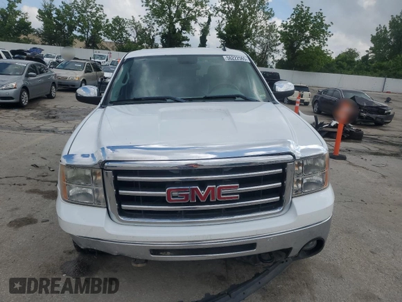 2012 GMC Sierra 1500 SLT with VIN 3GTP2WE76CG190873, listed as a Copart auction lot 56222565 with 123,854 mi miles and Salvage title. Bid and sale history available at DreamBid. Image 5.