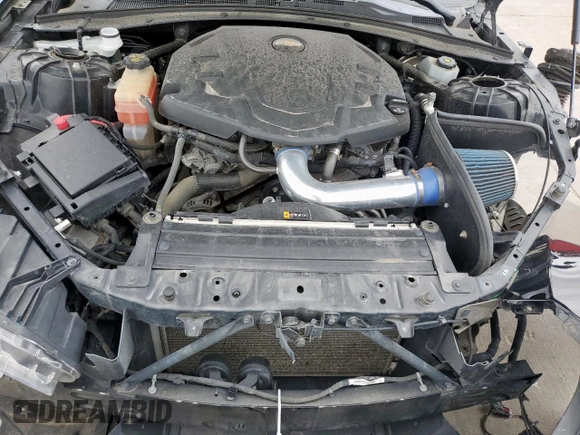 2019 Chevrolet Camaro 1LT with VIN 1G1FB3DS3K0132005, listed as a Copart auction lot 58252525 with 96,201 mi miles and Salvage title. Bid and sale history available at DreamBid. Image 11.