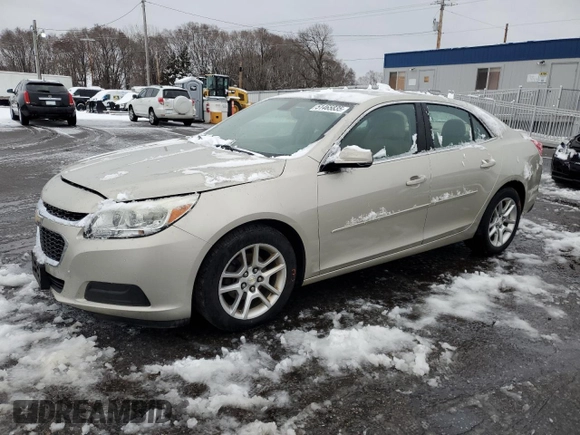 2015 Chevrolet Malibu LT with VIN 1G11C5SLXFF100895, listed as a Copart auction lot 51465835 with 132,839 mi miles and Salvage Title. Bid and sale history available at DreamBid. Image 1.
