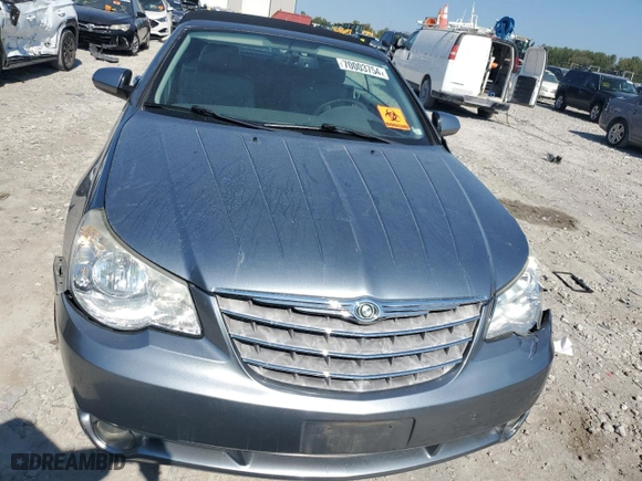 2008 Chrysler Sebring Limited with VIN 1C3LC65M28N243427, listed as a Copart auction lot 70003754 with 70,924 mi miles and Salvage Title. Bid and sale history available at carsss.com. Image 5.
