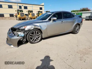 2015 Lexus IS 250 with VIN JTHBF1D20F5058483, listed as a Copart auction lot 64470135 with 98,235 mi miles and Salvage title. Bid and sale history available at DreamBid. Image 1.