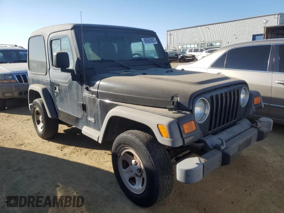 2005 Jeep Wrangler SE with VIN 1J4FA291X5P340277, listed as a Copart auction lot 88562825 with 224,475 mi miles and Clean Title. Bid and sale history available at carsss.com. Image 4.
