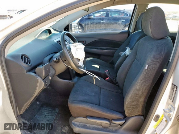 2012 Toyota Yaris with VIN JTDBT4K33C1416217, listed as a Copart auction lot 46714115 with 212,894 mi miles and Salvage Title. Bid and sale history available at DreamBid. Image 7.