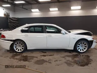2003 BMW 7 Series 745Li with VIN WBAGN63463DR08268, listed as a IAAI auction lot 41355287 with 210,333 mi miles and . Bid and sale history available at DreamBid. Image 13.