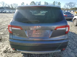 2021 Honda Pilot EX-L with VIN 5FNYF5H57MB027475, listed as a Copart auction lot 42239455 with 66,713 mi miles and Salvage Title. Bid and sale history available at carsss.com. Image 6.